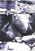 granite intruding amphibolite