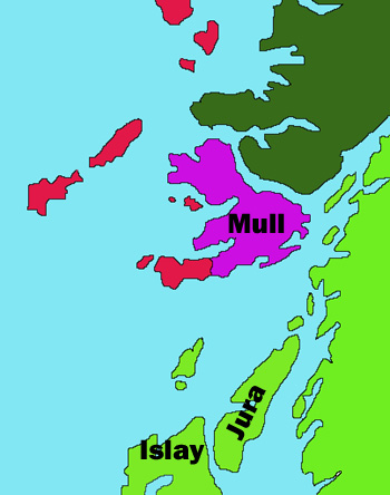 map of mull