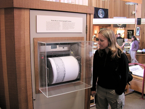 seismograph in California